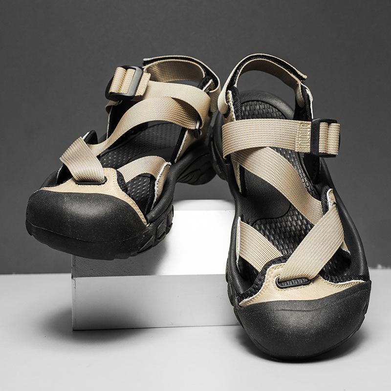 Sandalen Sommer Wat Schuhe atmungsaktiv rutschfest Outdoor Sport und Freizeit Taschenkopf Strandschuhe