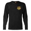 Maglia da uomo Harley-Davidson Custom V Eagle a maniche lunghe con girocollo