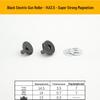 Triple Strength No-Sew Round Electroplated Magnetic Bag Buckle with Thickened Metal Pin
