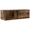 TV Cabinet Smoked Oak 80 x 31 x 25.5 cm Particleboard