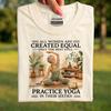 Yoga In Their Sixties Shirt, 60th Birthday Shirt, Funny Yoga Lover Gift, Fitness Grandma Tee, 60s Mother's Day Shirt
