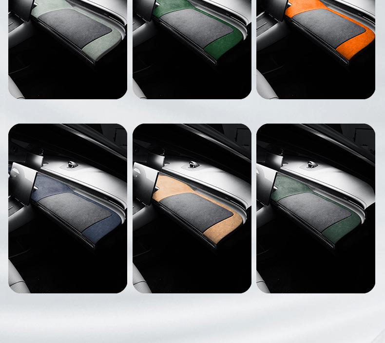 ZhiJie S7 Alcantara Ultra-Thin Dashboard Suede Sticker - Car Decoration & Protection.