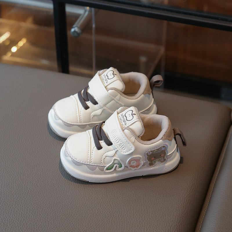 2025 Autumn New Male and Female Infants Toddler Shoes Soft Sole Non-slip Anti-kick Breathable Sandals 1-3 Years Old Single Shoes