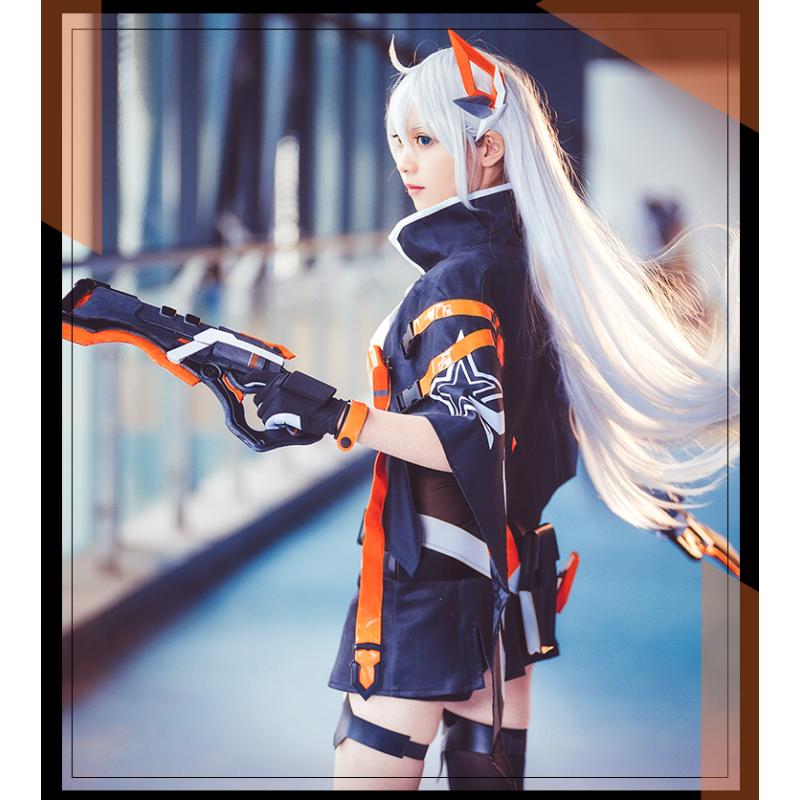 

Game Impact 3 Кіана Каслана Косплей Костюм Жіноча Сексуальна Сукня 3DГоловні Убори Рукавички Накидка Плащ Уніформа Одяг для Хеллоуїна XXXL-(Costume+Wig)