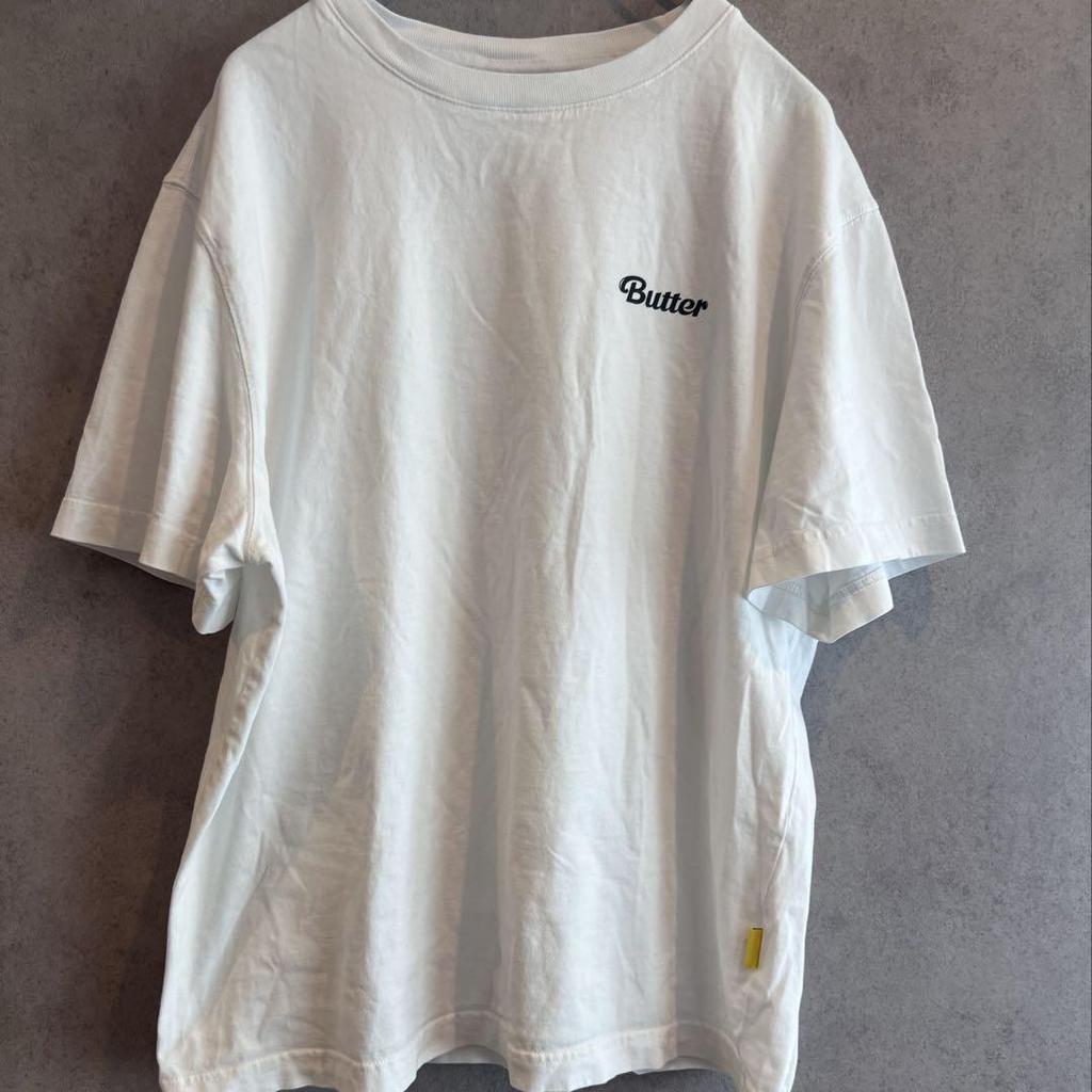 [USED] Butter BTS T-shirt XL White