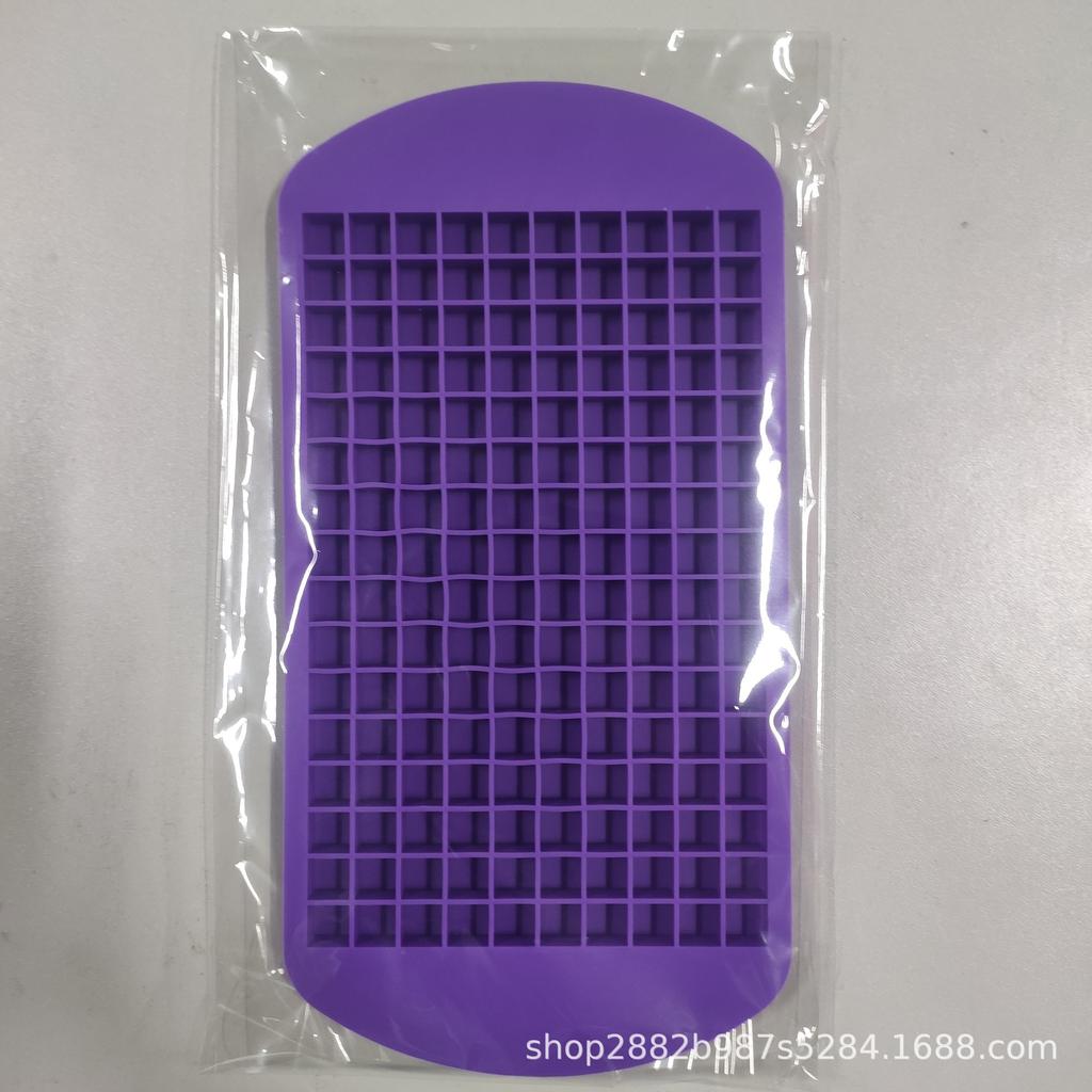 160 Ice Silicone Mold Compartments Silicone Ice Compartment Mini Cubes Crushed Collapsible Ice Cube Mold Kitchen Popsicle Mold