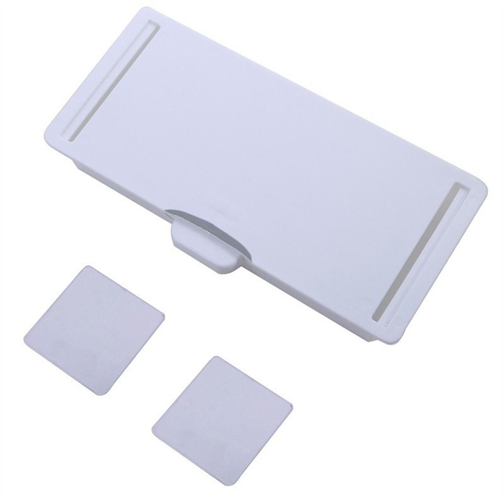 Save Space Desk Drawer Organizer Suspension Design Self Adhesive Storage Box Drawer Storage Box