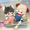 1 set Cartoon Pattern 20cm Cotton Doll's Clothes Outfit 10cm Doll Clothes  Children's Gift