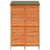 Garden Shed Brown 106 x 56 x 176.5 cm Solid Spruce Wood