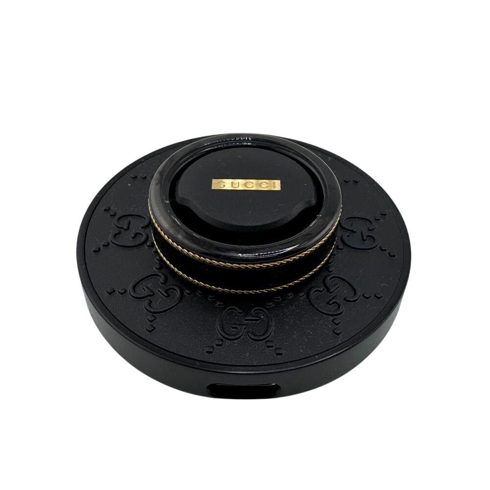 GUCCI Interlocking G titanium Aura Ring Ring black titanium Used