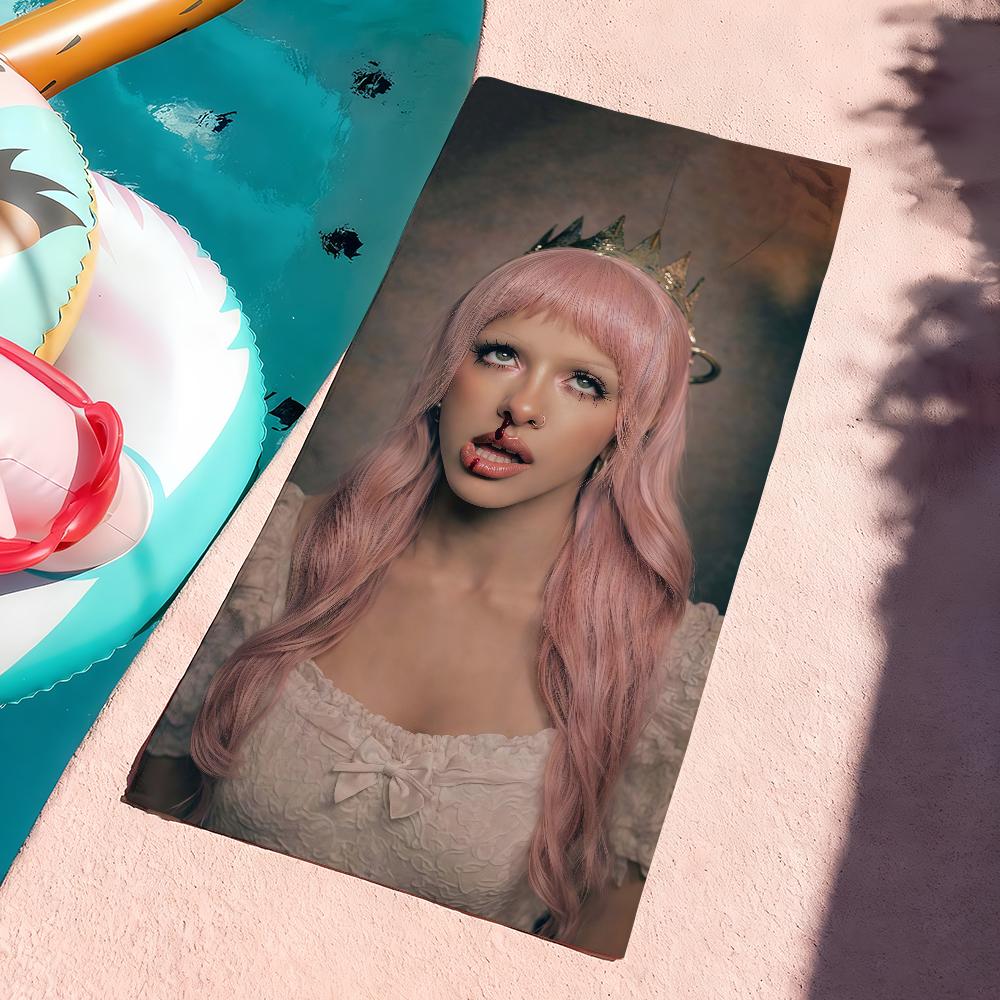 American singer M-Melanie Martinez Towel Drying Bath Towel Applicable To Light Swimming Camping Yoga Beach Out