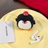 Mushroom Head Penguin for Apple AirPods Pro Bluetooth Wireless Headset Cover 1/1/1 Generation Cute Silicone