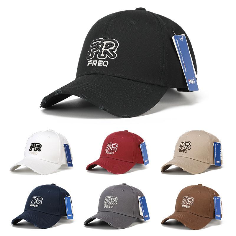 New Embroidered Letter Baseball Cap Men and Women Outdoor Leisure Sunscreen Sunshade Fashion Versatile Travel