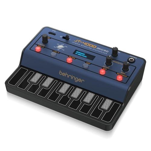 Behringer JT-4000 MICRO Compact Hybrid Synthesizer with SuperSAW Waveform Modeling, Arpeggiator, 32 Presets, USB Type-C Power Supply