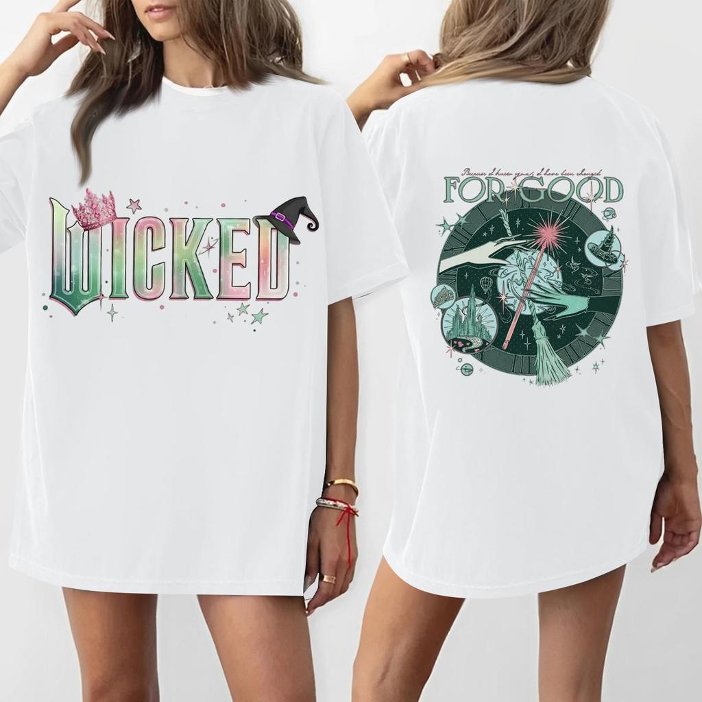 Women's Casual Fashion Round Neck Printed Short Sleeve T-Shirt Top