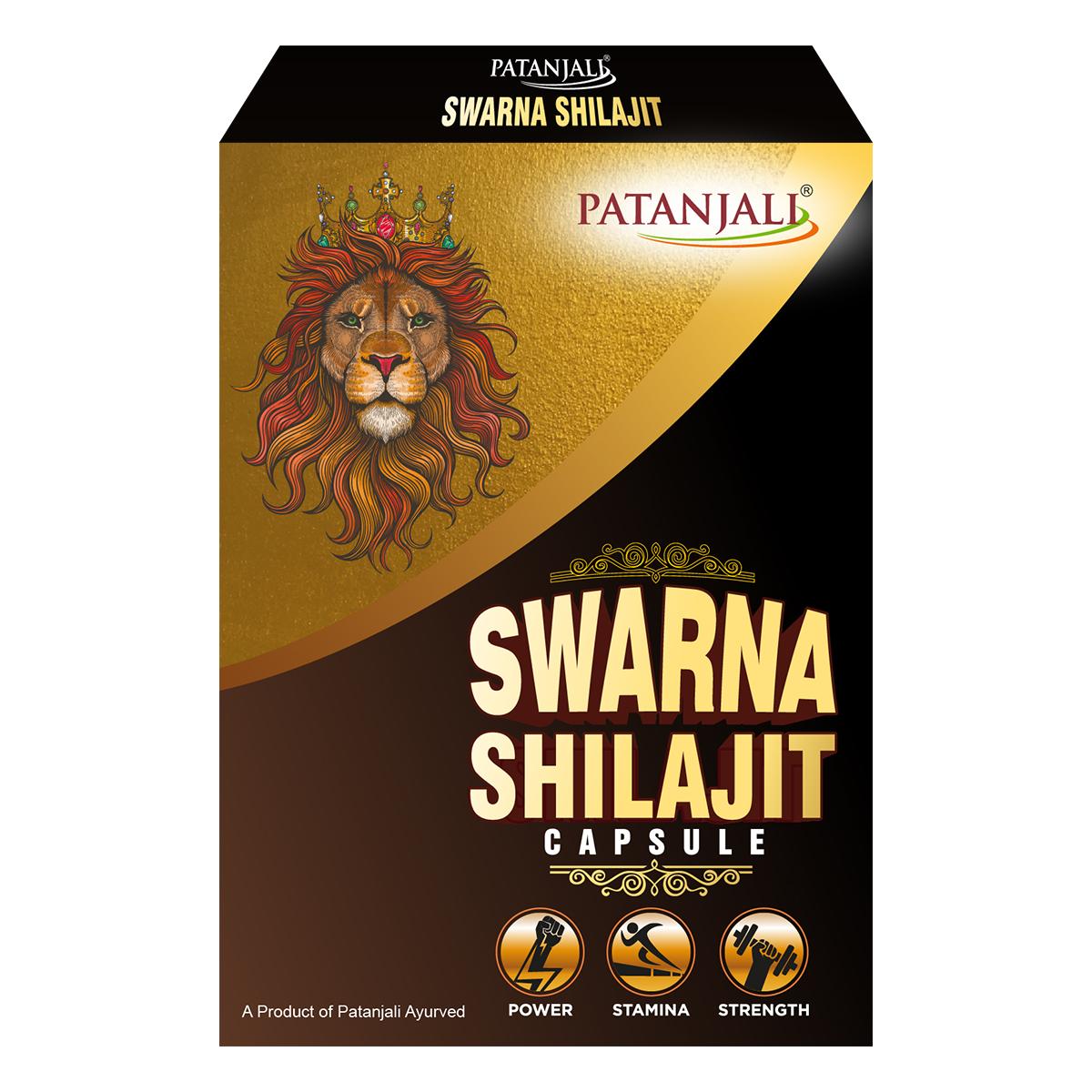 

Patanjali Swarna Shilajit Capsule 8gm