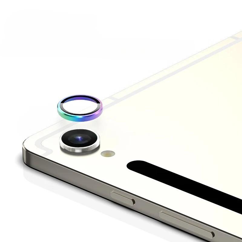 

Защитные стекла для камеры телефона для Samsung Tab S10 FE Plus Заднее кольцо Стекло для TabS10 S10FE S10FE+ FEPlus Защитная накладка на объектив Чехол Tab S10 FE чёрный