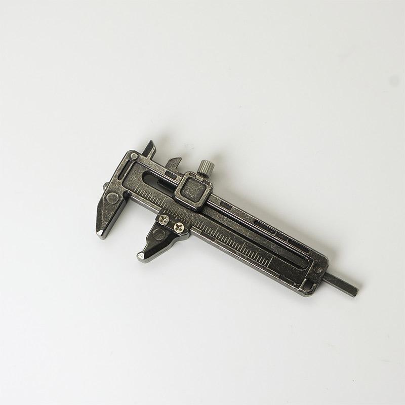 The Pocket-sized EDC Tool Convenient Portable Mini Vernier Caliper Multifunction Tools Measuring Tool Woodworking Tools Hand