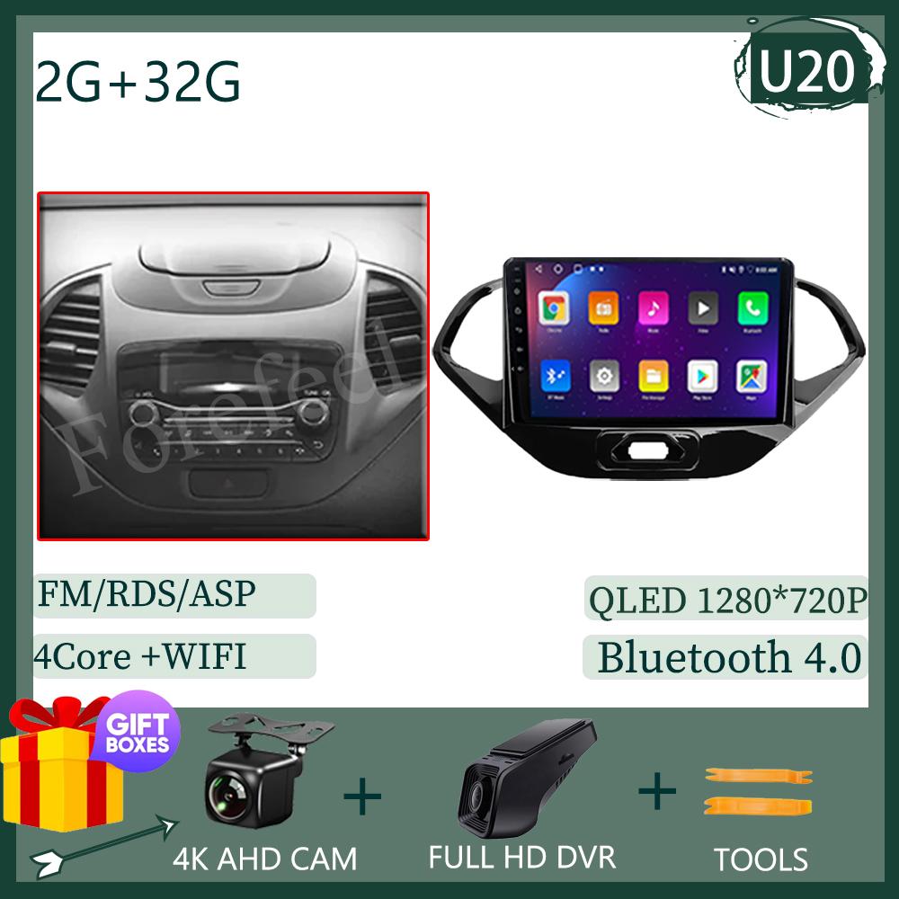 Android Radio For Ford Figo 2015 - 2018 Android Auto Car Multimedia Player Carplay No 2din DVD Stereo Head Unit GPS Navigation