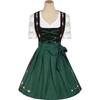 2025 Spring/Summer Women's European & American Cosplay Maid Beer Costume Short Sleeve Dress Set