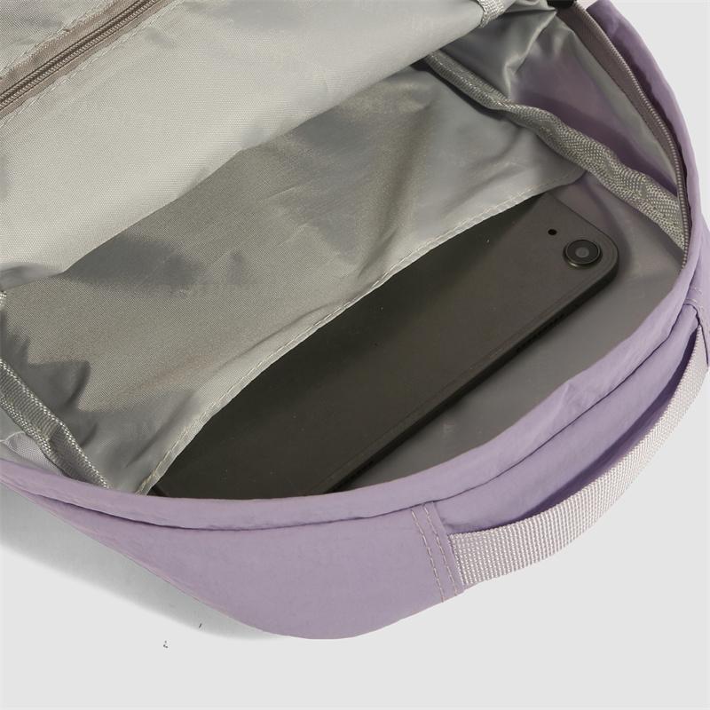 Unisex Backpack Color Block Nylon Backpack Outdoor Travel Bag