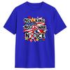 Nessun Re Nessuna Guerra Nessun ICE Poster Patriottico Maglietta per Uomo Crazy Cotton Maglietta Girocollo Manica Corta Magliette Abbigliamento Originale