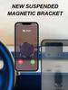 720° Rotating Hidden Magnetic Car Phone Holder Alloy Navigation Mount for iPhone & Smartphones