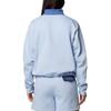 Columbia Lodge™ American Vintage Color Block Stand Collar Fashionable Long Sleeve Sweatshirt Women sweatshirt Blue 2073531-477