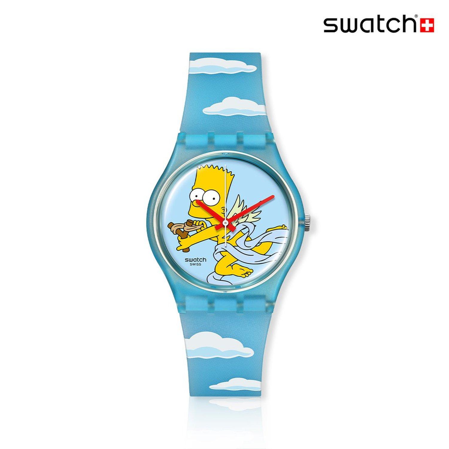 [Swatch] The Simpsons Valentine ANGEL BART SO28Z115