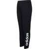 Adidas Letter Print Mid-Rise Comfortable Soft Simple Knitted Sports Pants Women Pants Black CV7573