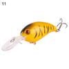 1 buc Crank 3D Eyes Nalucă de pescuit Momeală tare Bas Crankbait Ascuțit cârlig de pește