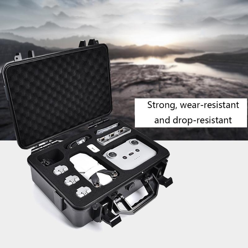 Portable Carrying Case For   2 Drone Protective Storage Bag for   2 Accessories