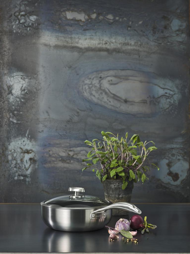 Tigaie adâncă Scanpan Series 26cm compatibilă cu IH Tigaie adâncă CS+ (cu capac) STRATANIUM+