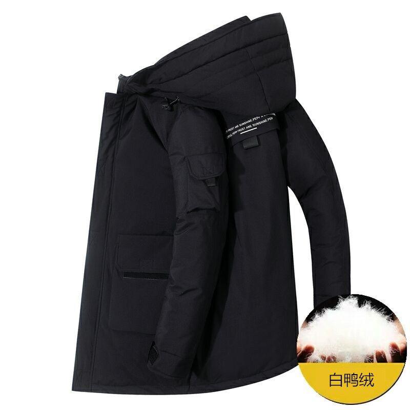 2025 fleece fortykket pluss størrelse jakke høst og vinter herre middelaldrende ensfarget avslappet hettevarm jakke skjorte topp