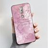 Printing Pattern Case For Nokia 7.1/Nokia 7 Plus Fundas Nokia7 Cover Soft Silicone Black Shell Cute Flower Cartoon Casing Coque
