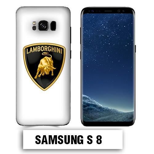 Coque Samsung S8 logo Lamborghini