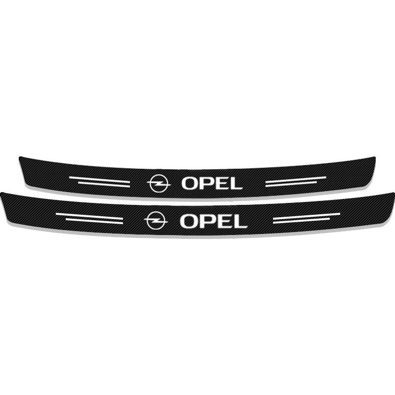 Kratzfeste Schutzaufkleber für die Kanten von Kofferräumen für Opel Astra j g Insignia Corsa d Vectra c Zafira a Auto Gadgets