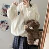 Korean Style Children's School Bag JK Lolita Animal Shoulder Bag Bear Doll Crossbody Bag  Students