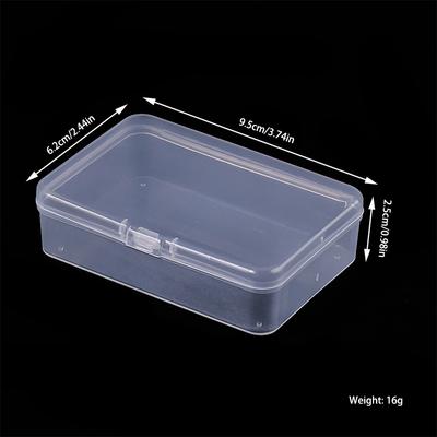 1pcs Portable Plastic Cotton Swabs Storag Box Holder Jewelry Case Nail Tool Container Travel Medicine Box Makeup Tools