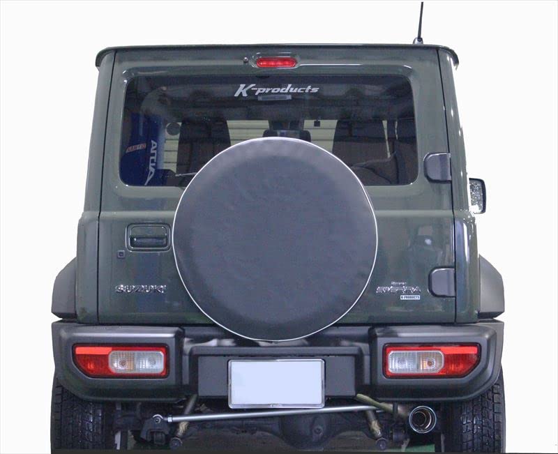 

Jimny Sierra JB74 JC JL запасное колесо простой черный чехол K-PRODUCTS, чёрный