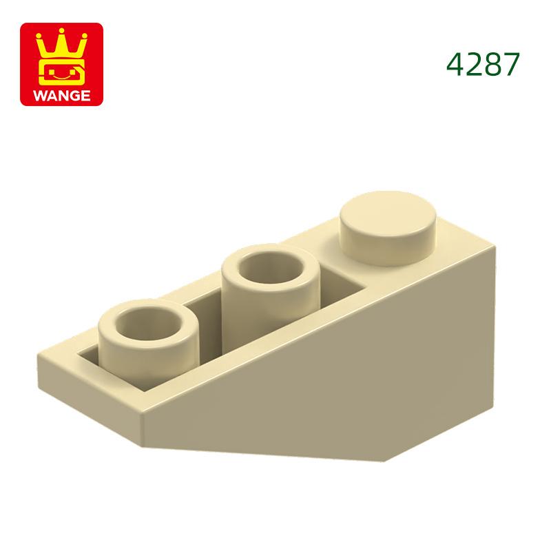 Non-Toxic 96Pcs/Lot 4287 1X3 Sloping Reverse Builing Block Moc Accessories Compatible With Slanted Brick Diy Children'S Toy Gift Box