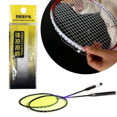Transparent Racket Edge Tape Invisible Self Adhesive Racket Head Protector Tape Wear Resistant Anti Paint Off Racquet Guard