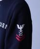 AVIREX NAVAL CREWNECK KNIT SWEATER XL 783-3932006 Navy
