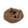 Thickening Knitting Scarf Bib Warm Tube Warm Neck Cover Winter Scarves  Autumn Winter