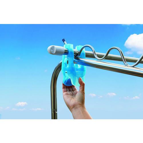 Seiei Saotobers Clear Blue, 8 X 15 X 6.2 Cm, Pack of 4