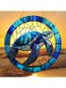 1pc Acrylic Turtle Vibrant Garden And Patio Sun Catcher, Spiritual Room Decor, Perfect Gift For Turtle Lovers