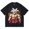 230 Gsm 100% Cotton Dragon Ball V11 Goku Ultra Print Unisex Heavy Cotton T Shirt