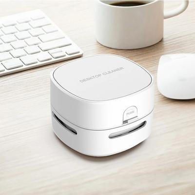 Handheld Mini Desktop Vacuum Desktop Cleaner Cleaning Energy Saving 360 Degree Rotation For Keyboard Home Office School