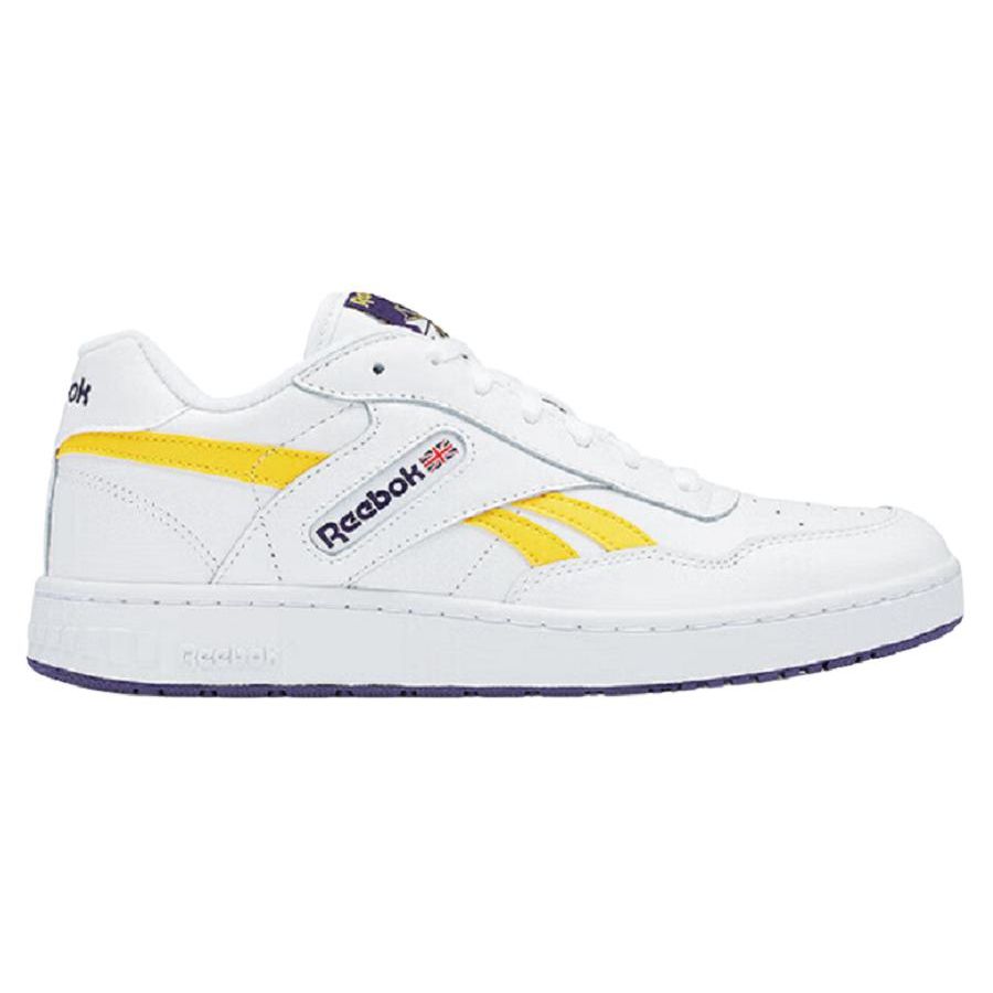 Reebok BB 4000 MU Classic Casual Low Top Retro Basketball Shoes Unisex Sneaker White Yellow GW6386