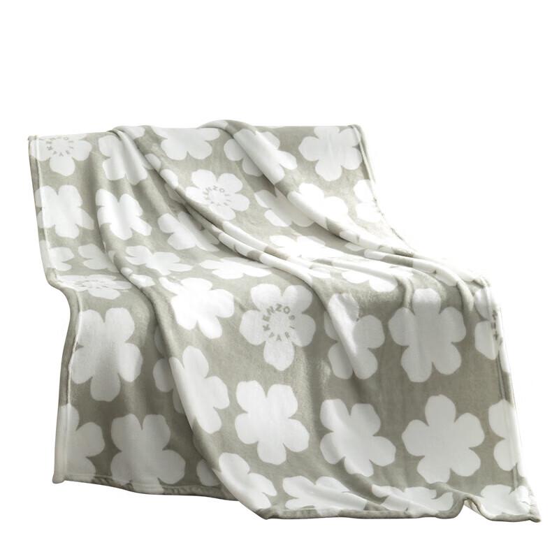 Luyi Carlo KENZO Begonia Floral Soft Throw Blanket